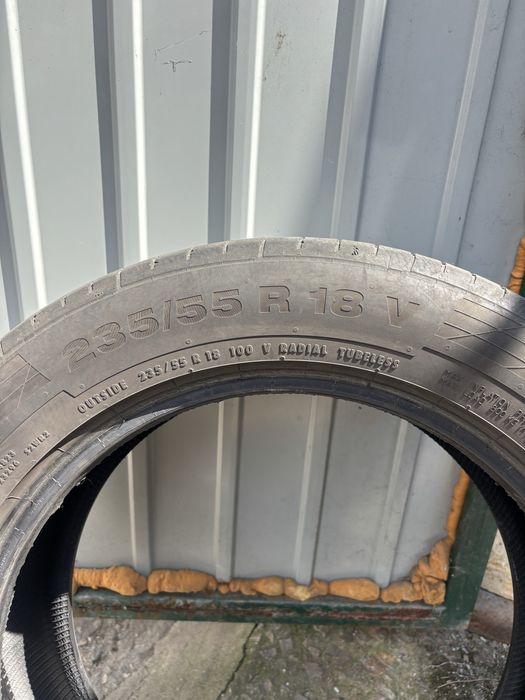 Шини,гума, резина 235/55 R18 ContiSportContact 5, на 1 сезон максимум!