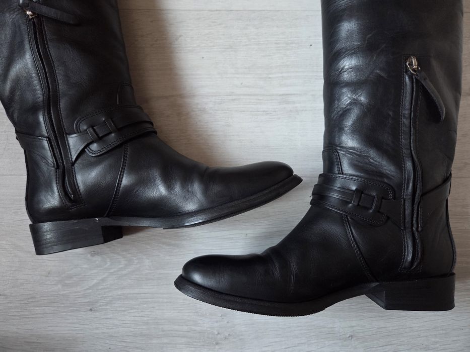 Klasyczne Oficerki Burberry Prorsum – Skóra – Rozmiar 37 – Stan BDB