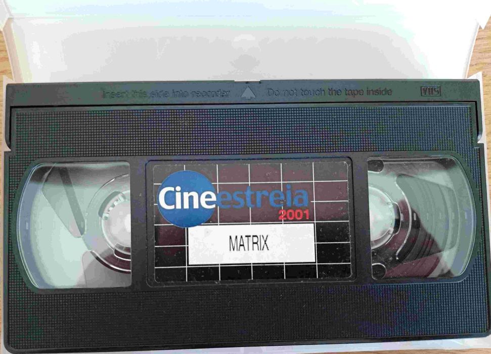 VHS - Matriz com Keanu Reeves