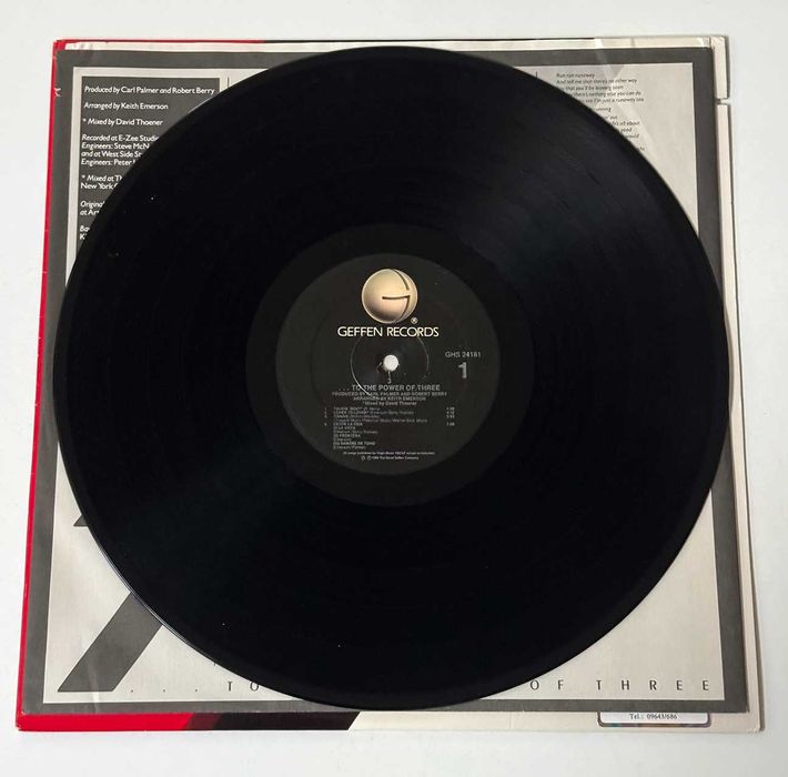 LP 3 To The Power Of Three. VG+/NM