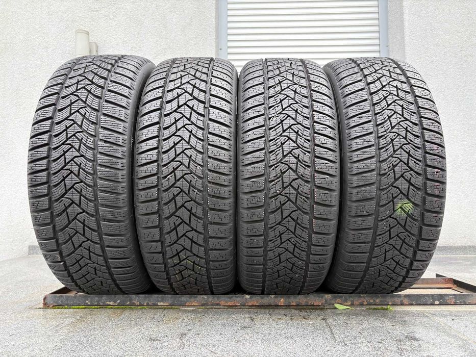 4szt zimowe 205/55R16 Dunlop 9,2mm 2023r świetny stan! Z595 gwarancja ...