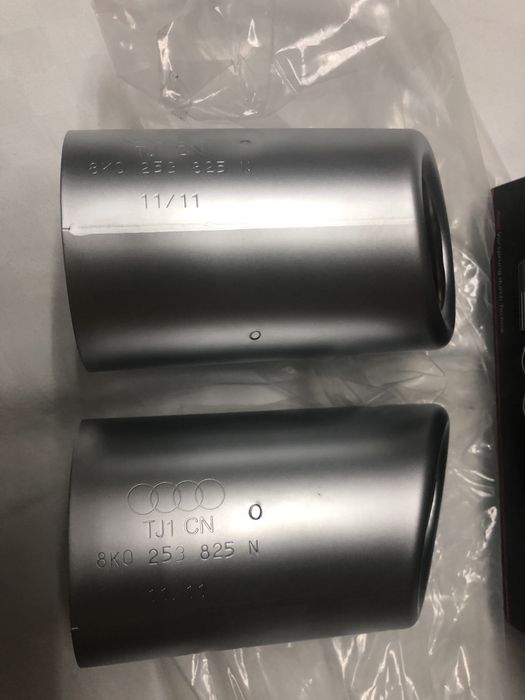 Ponteiras audi originais a4, a5, q5 v6 2.7 ou 3.0 tdi