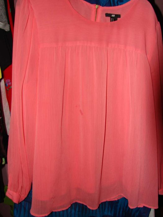 elegancka bluzka z długim rękawem