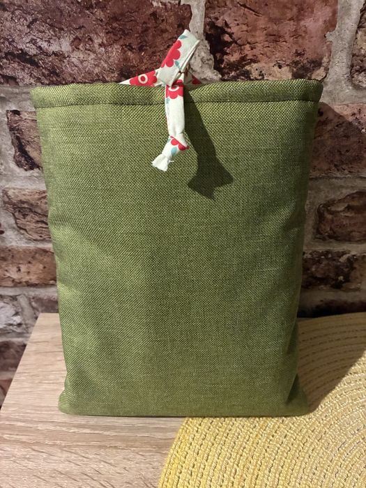 Otulacz etui na książkę handmade
