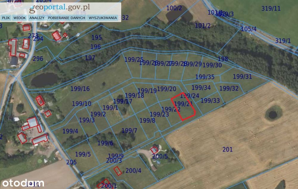 Na sprzedaż działki budowlane – Pałubin, gm. Stara Kiszewa - View 2