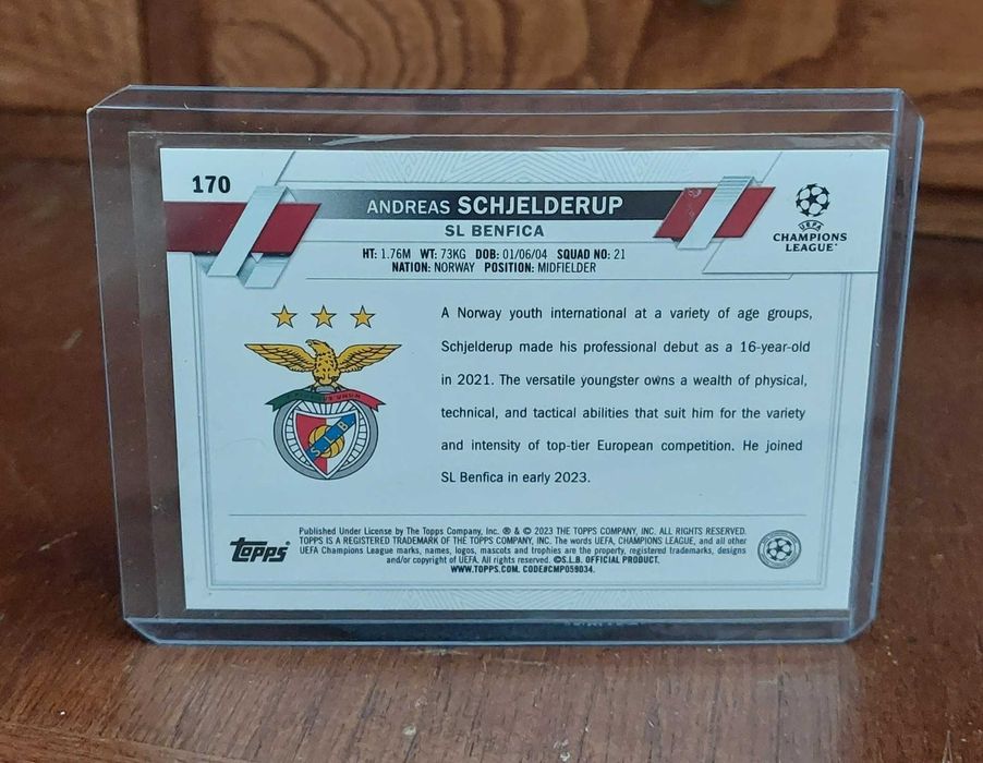 Andreas Schjelderup - SL Benfica