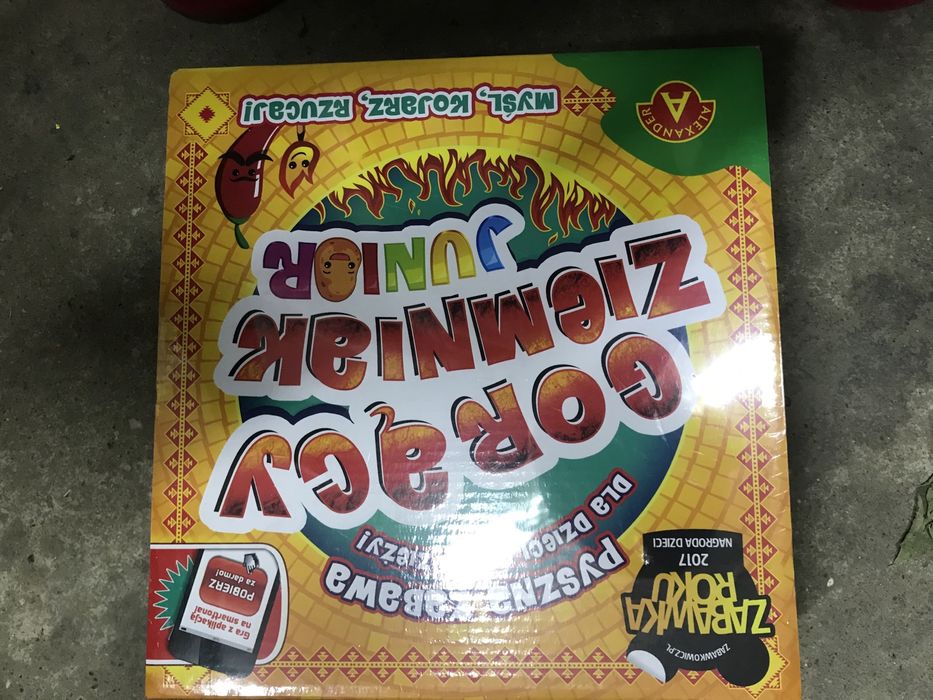 Gra Gorący ziemniak Junior