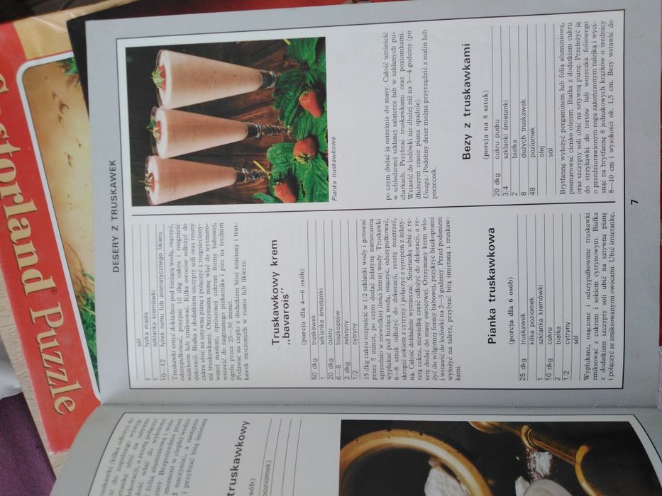 Książka kucharska desery owocowe