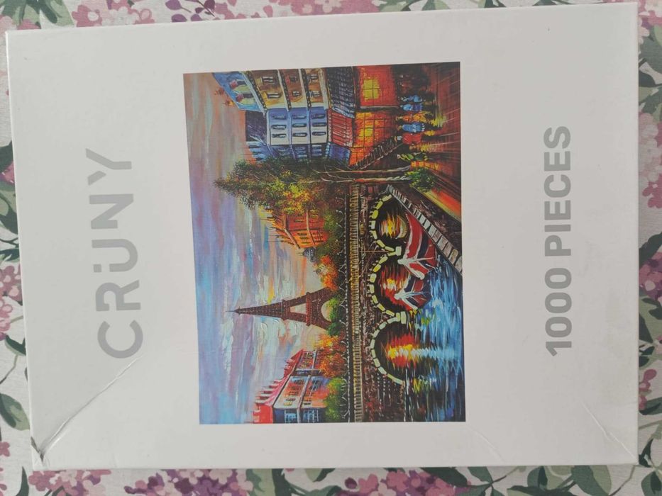 PUZZLE 1000, Paryż kompletne