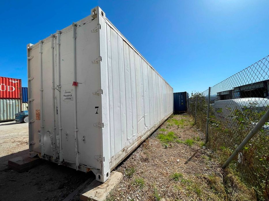 Contentor Marítimo Reefer/Frigorífico 20' e 40' Usados com e sem motor - TROM Containers