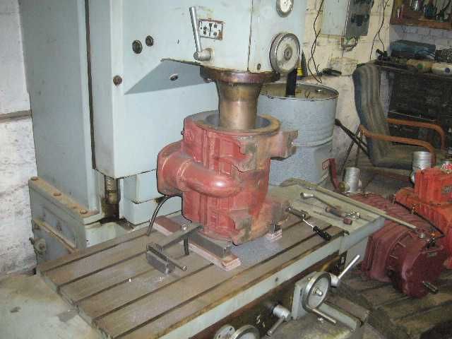 Pompa MEC. Obudowa przekładni.