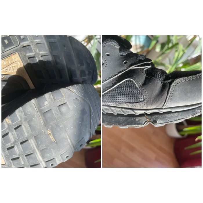 Nike Air Max IVO 45  sportowe czarno białe