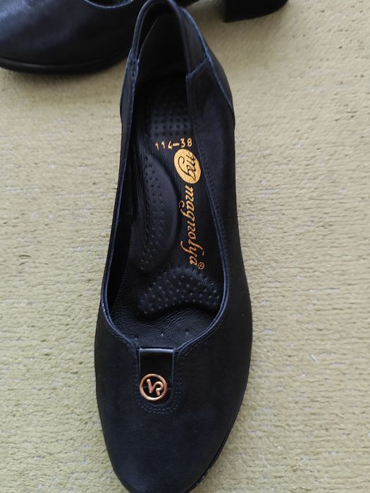 Туфли натуральная кожа 38р.