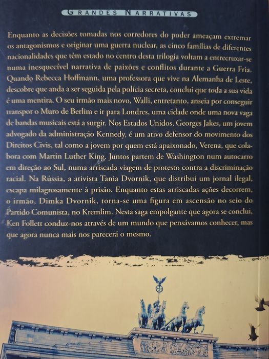 No Limiar da Eternidade " Ken Follet "