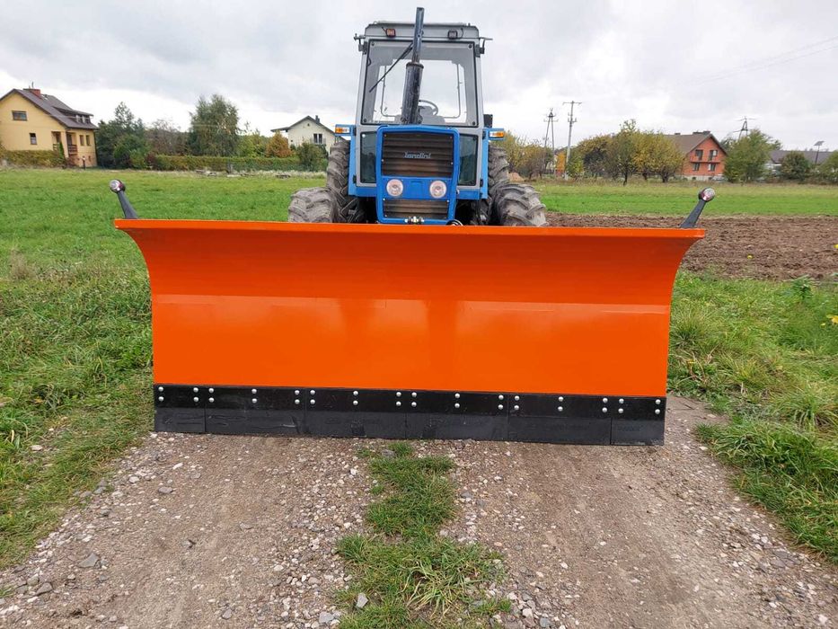 pług do śniegu pług śnieżny kopiowanie terenu led komunalny prosty HIT