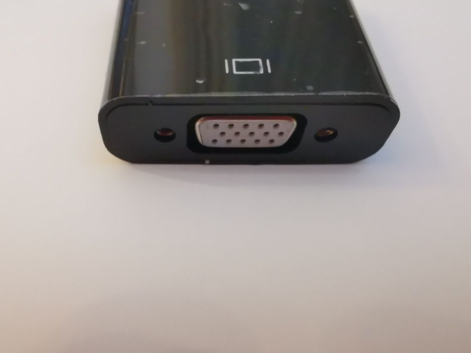 *PORTES GRATUITOS* Adaptador USB 3.0 macho para VGA fêmea *NOVO*