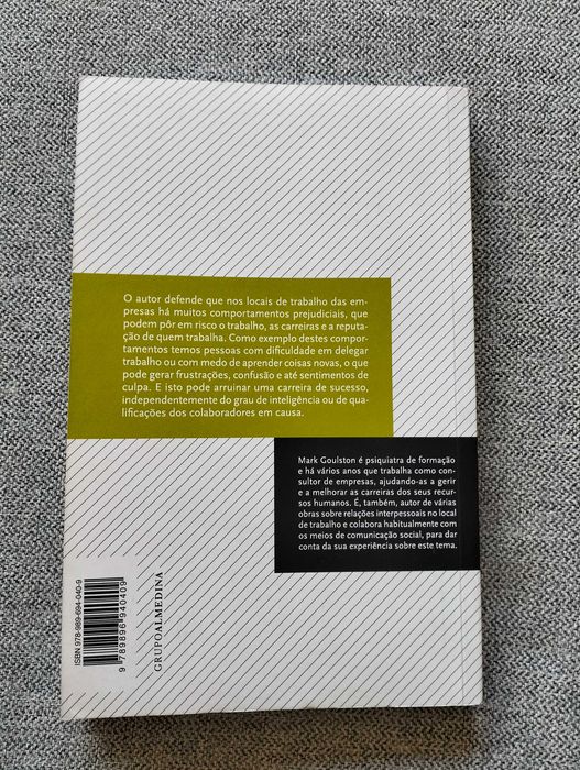 Livro "Saber trabalhar melhor" de Mark Goulston