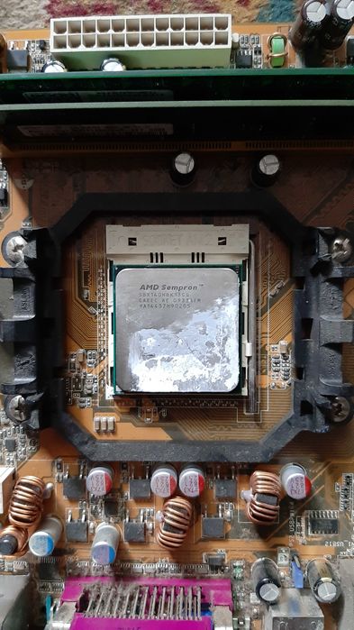 Материнская плата + процессор и оперативка(AM 2)