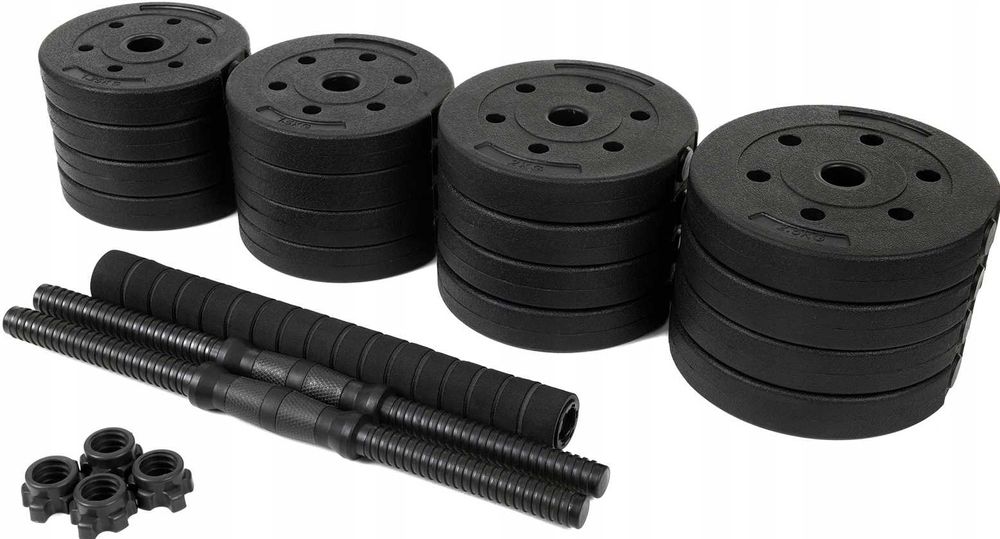 Gryf + Hantle + Obciążenie ( Zestaw 30KG !!! )