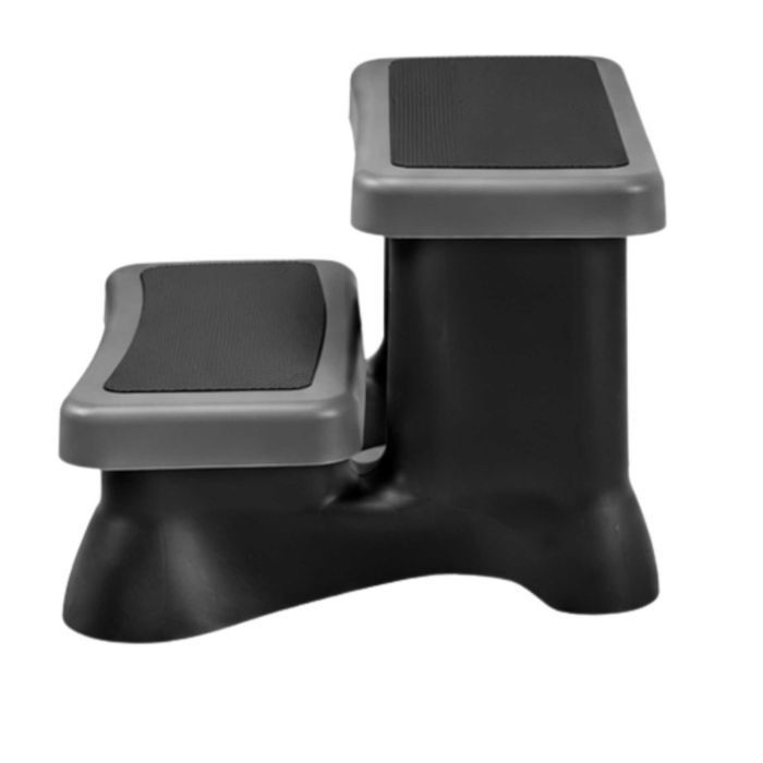 Schody PVC antypoślizgowe do balii ogrodowej | Schodki do jacuzzi bani bali ogrodowej | Balia Technic
