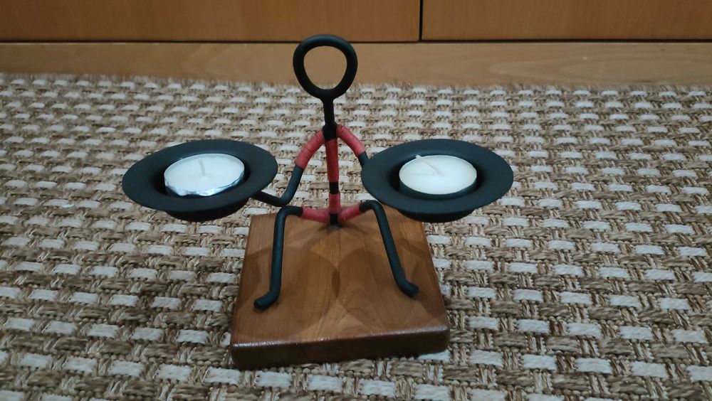 Decoração - suporte para velas