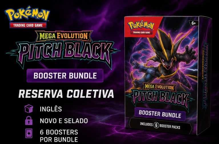 Reserva Pokémon TCG Pitch Black Booster Bundle Inglês