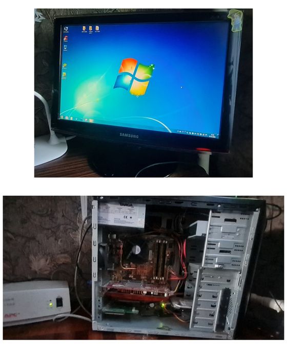 Комп'ютер ігровий + монітор 20tft