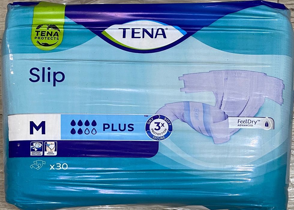 Підгузники, памперси, підгузки для дорослих TENA Slip Plus, M