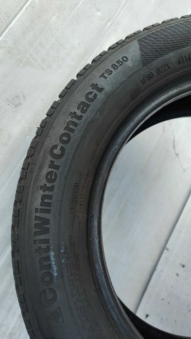 Opony Zimowe 185/60/15 Continental 2szt 7mm