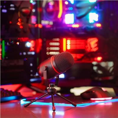 Mikrofon gamingowy vlogerowy statyw USB-C