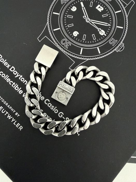 Pulseiras Police em Aço