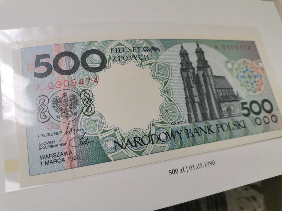 Album banknoty miasta polskie