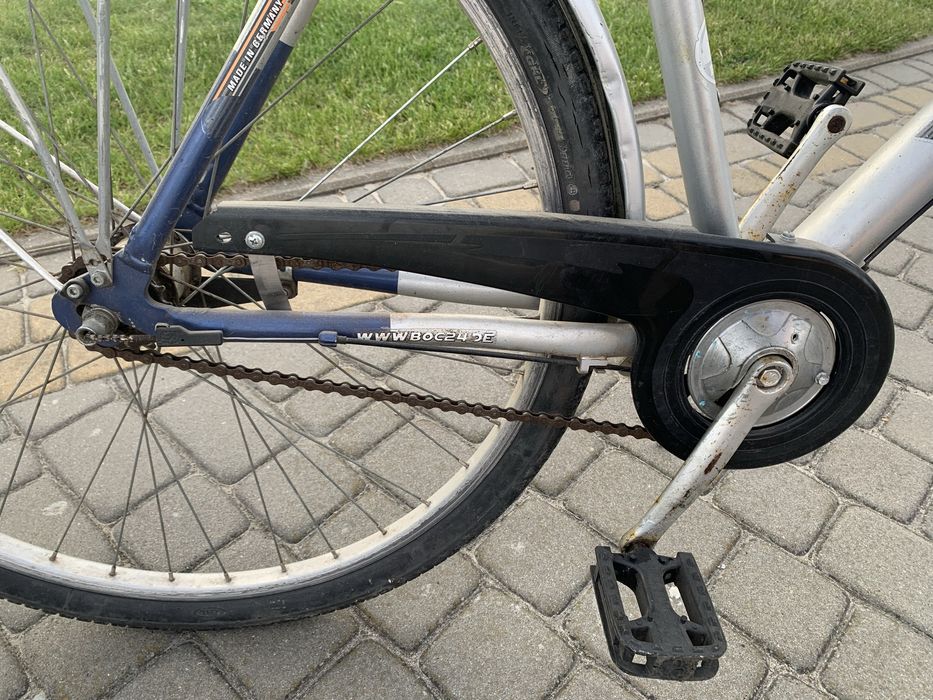 Rower szosowy bocas szaro niebieski