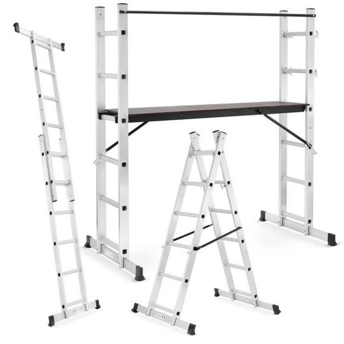 RUSZTOWANIE Alu wielofunkcyjne 3w1 - 2 x 6 - PROMOCJA