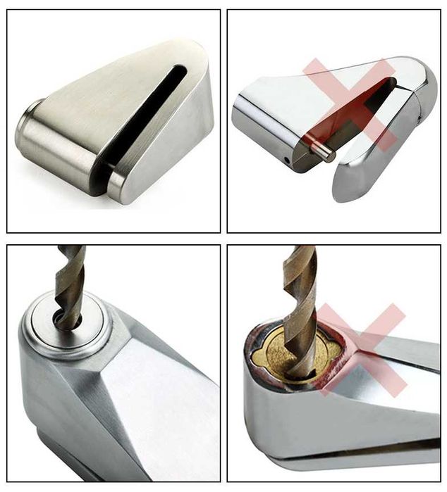 Вело замок Cyber-Lock на тормозной диск для велосипеда мотозамок мото