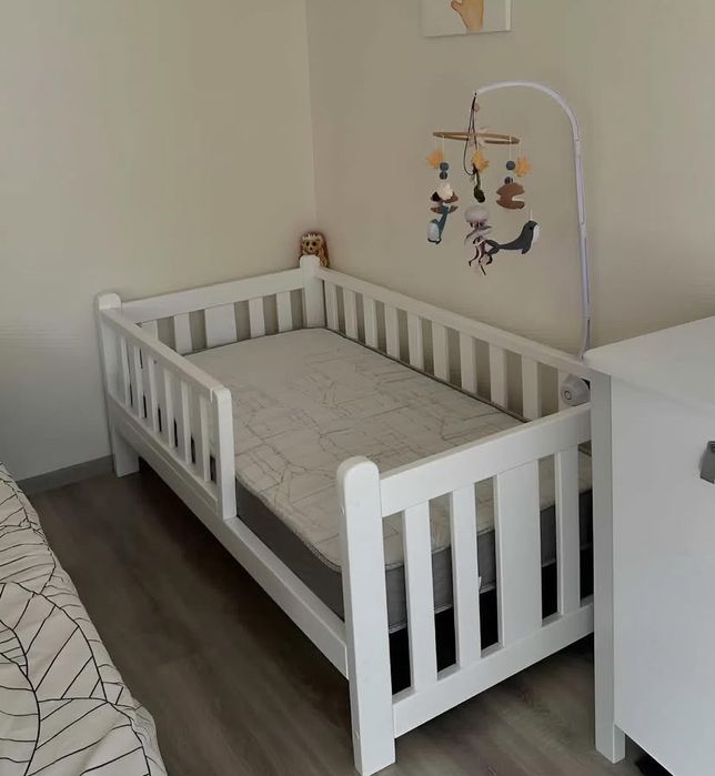 Ліжко з масиву дерева в наявності‼️