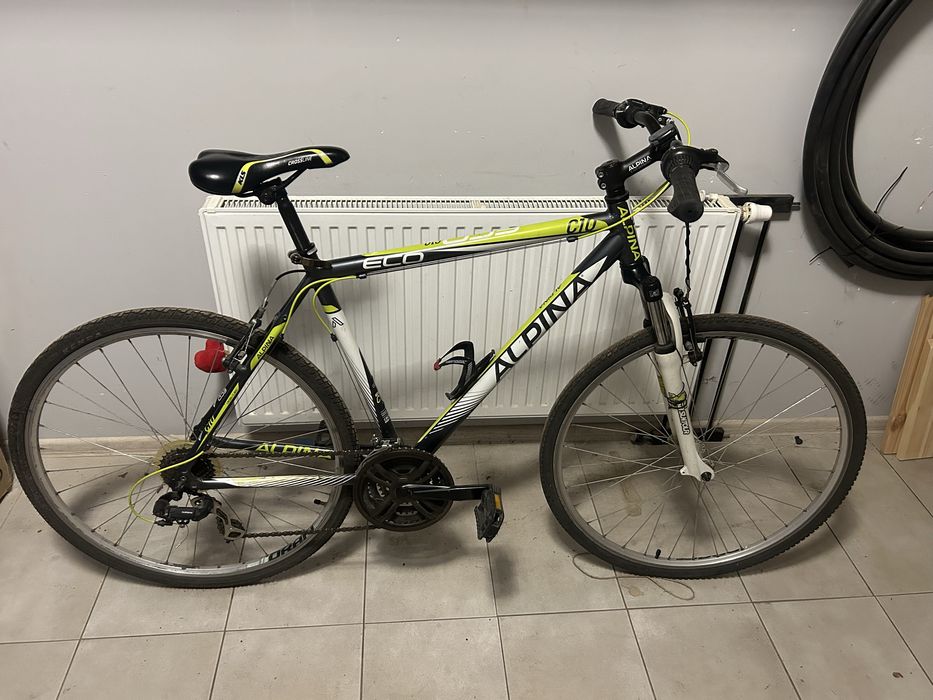 Rower cross miejski mtb Alpina Eco C10 21” gotowy do jazdy