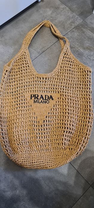 Torebka koszyk prada milano