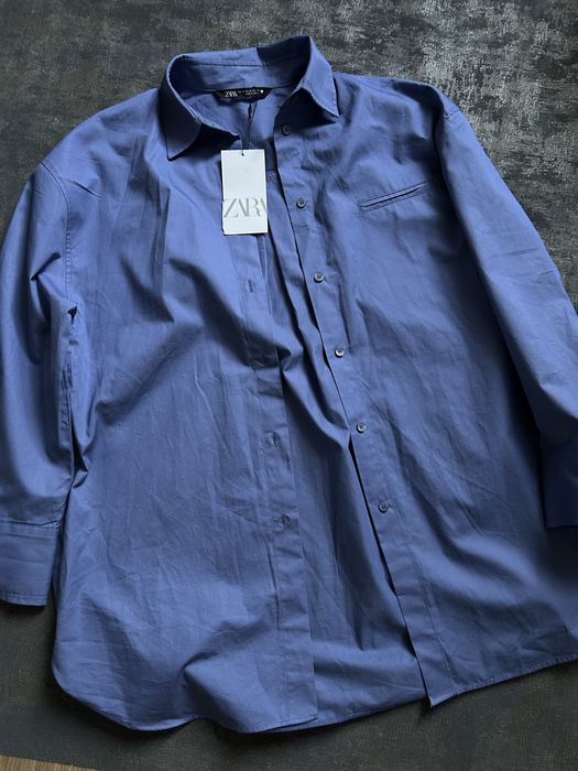 Сорочки рубашки Zara 2025 оверсайз