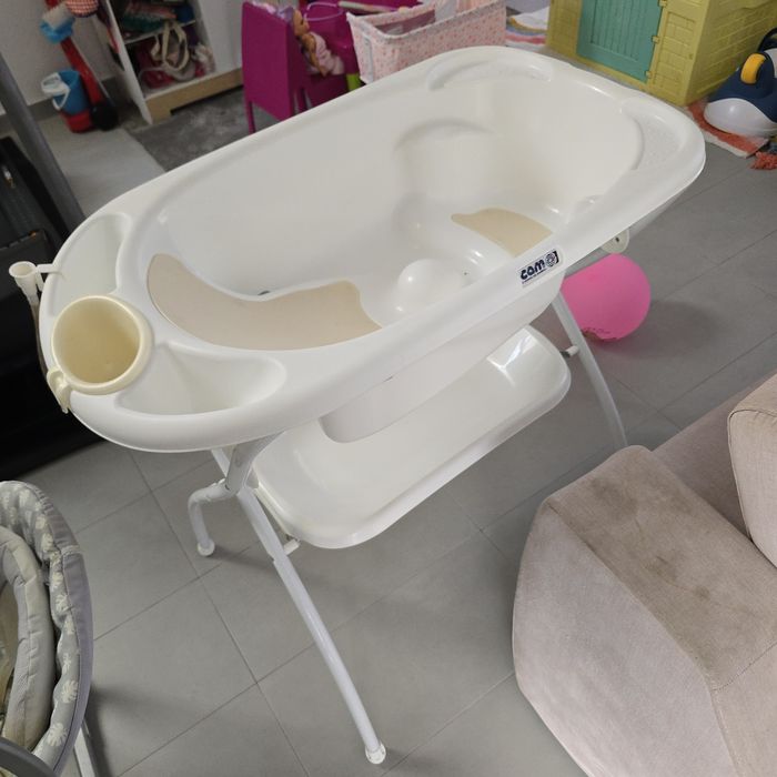 Chicco Next2Me + Polly Swing Up + Banheira CAM – Conjunto Bebé
