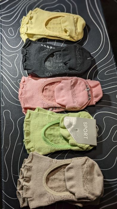 Носки з пальцями для йоги 36-41 розміри ( ціна за 3 пари)