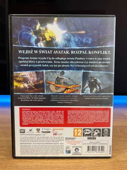 AVATAR Gra Komputerowa (PC PL 2009) BOX kompletne premierowe wydanie