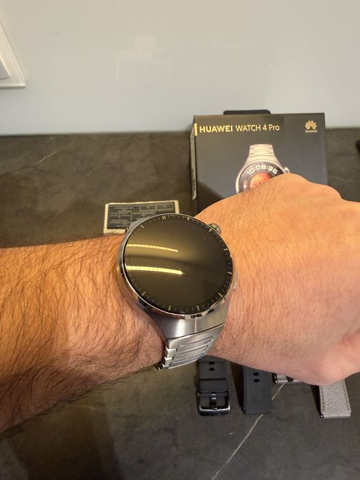 Huawei Watch 4 pro Elite tytanowy + dwa dodatkowe paski