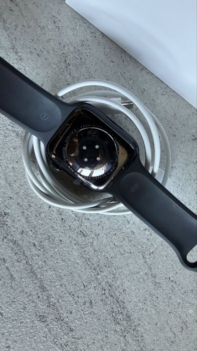 Apple Watch Series 9 45mm GPS Midnight – komplet, bardzo dobry stan