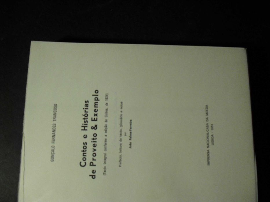 TRANCOSO (GONÇALO FERNANDES)- CONTOS E HISTÓRIAS DE PROVEITO