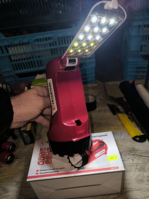 Ліхтар Intertool LB-0102, LB-0101, кемпінговий ліхтар