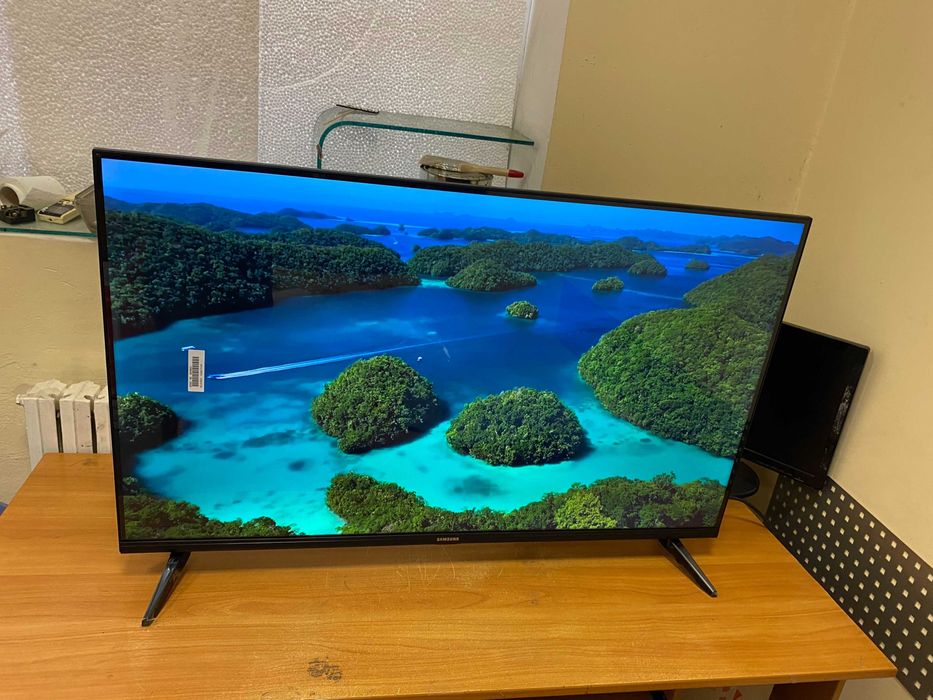 2026! QLED телевизор Samsung 4K Smart TV 50' IPTV IPS голосовой пульт