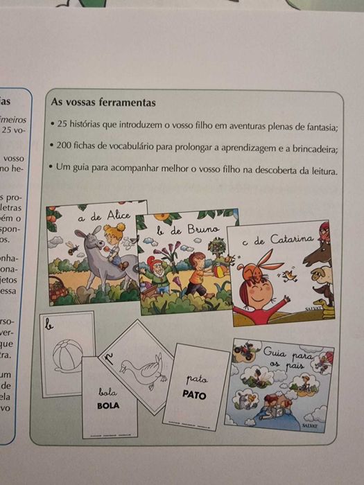 Livros savat de aprendizagem abecedário