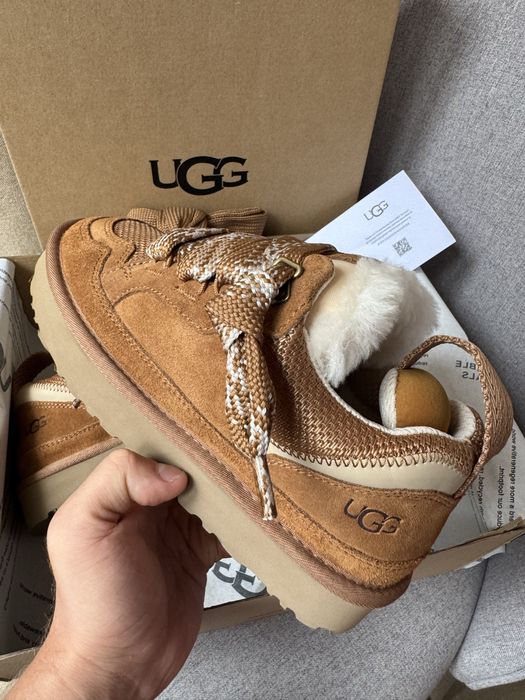 UGG Lowmel Sneaker Chestnut угг ловмел на овчині уггі ловмели ри — zdjęcie 4