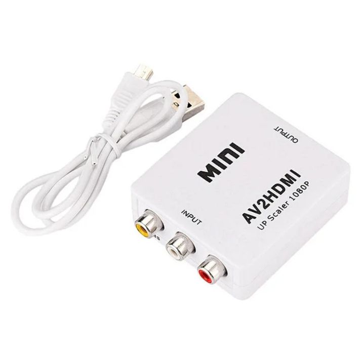 Адаптер HDMI to VGA, VGA to HDMI, AV RCA HDMI переходник конвертер